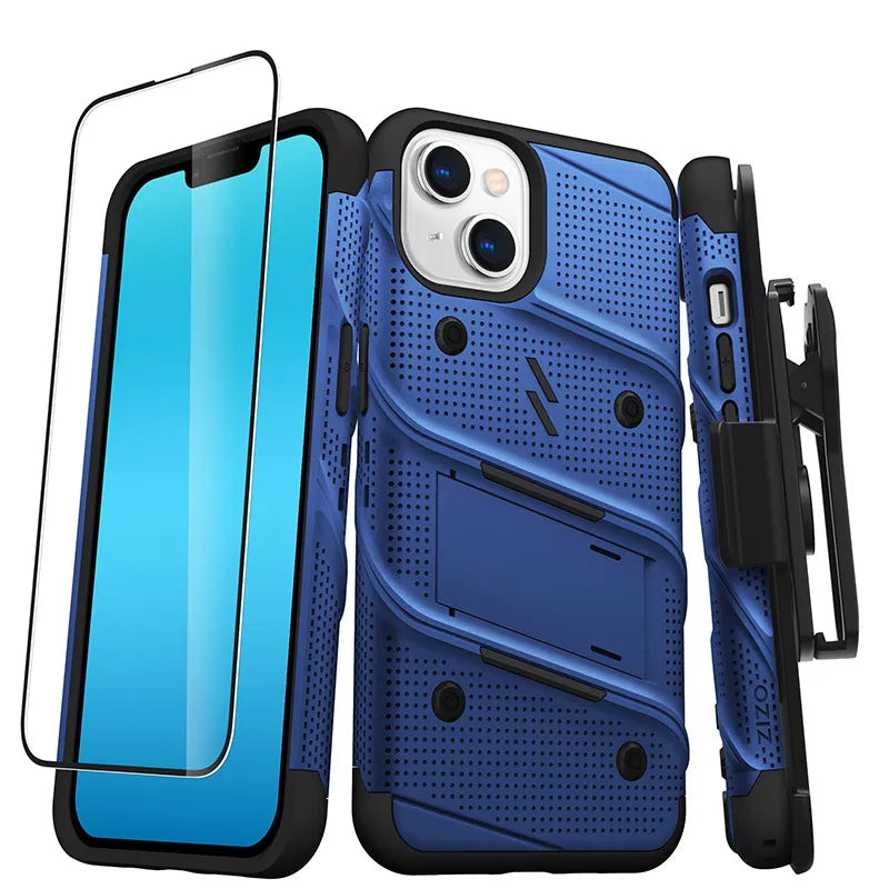 ZIZO BOLT serija – dėklas iPhone 14 (mėlynas)
