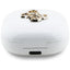 Guess 4G Metal Logo – TWS Bluetooth ausinės + įkrovimo dėklas (baltos)