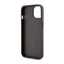Guess GCube Stripes MagSafe – Dėklas, skirtas iPhone 14 Plus (ruda)