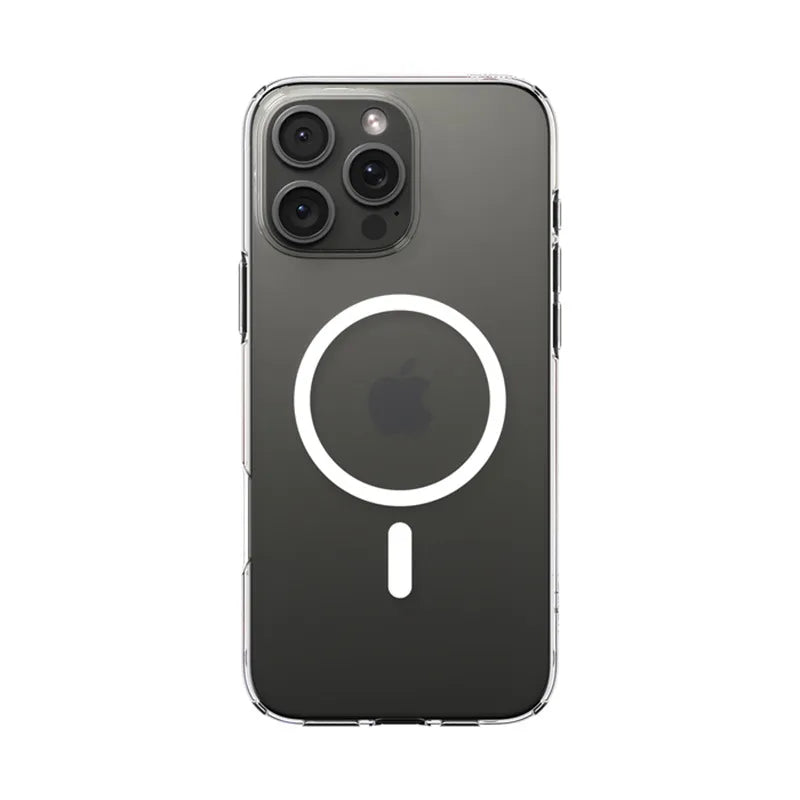 Spigen Liquid Crystal Mag MagSafe – dėklas, skirtas iPhone 16 Pro Max (skaidrus)