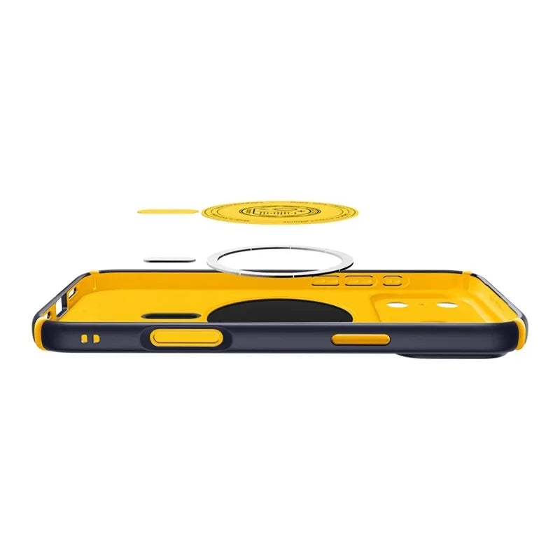 Spigen Nano Pop Hybrid Mag MagSafe - Dėklas iPhone 17 Pro (Blueberry Navy)