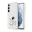 Karl Lagerfeld Choupette Fun – dėklas Samsung Galaxy S23+ (skaidrus)