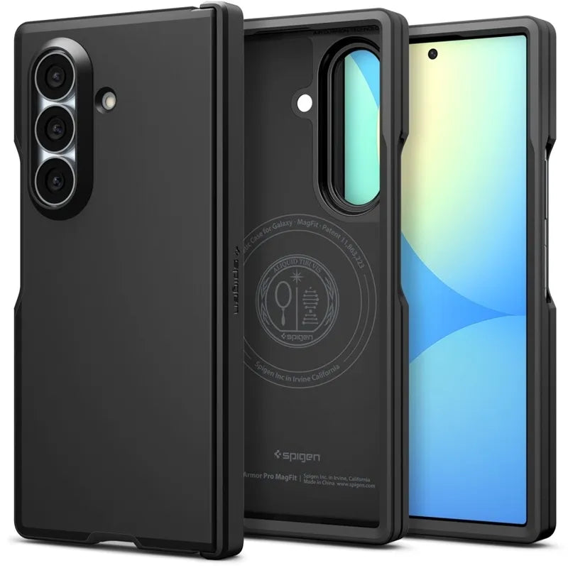 Spigen Tough Armor Pro MagSafe – dėklas Samsung Galaxy Z Fold 8 Ultra (juodas)