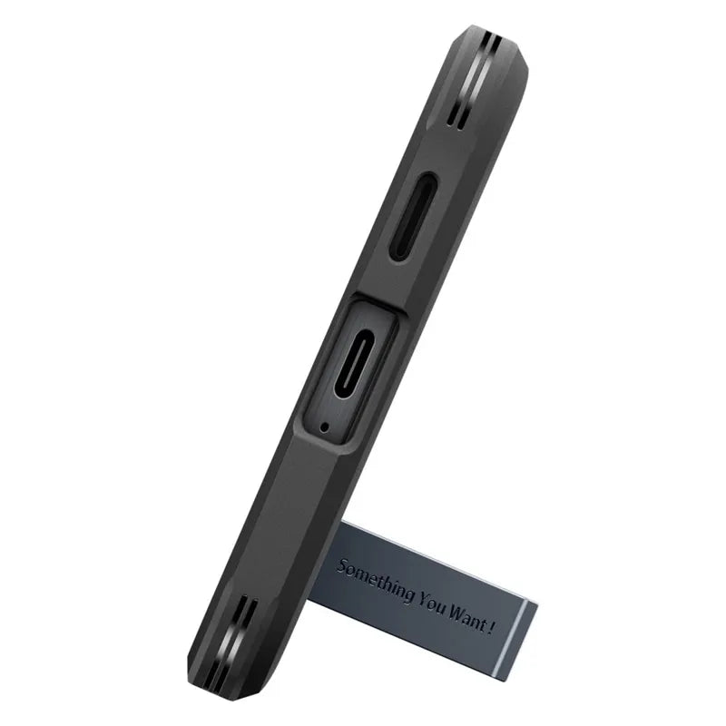 Spigen Tough Armor – dėklas Samsung Galaxy A57 5G (Metal Slate)