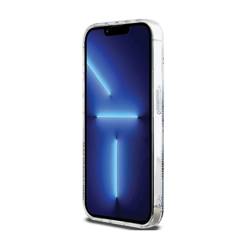 „Karl Lagerfeld IML Choupette Head & Monogram“ – „iPhone 15 Pro“ dėklas (skaidrus)