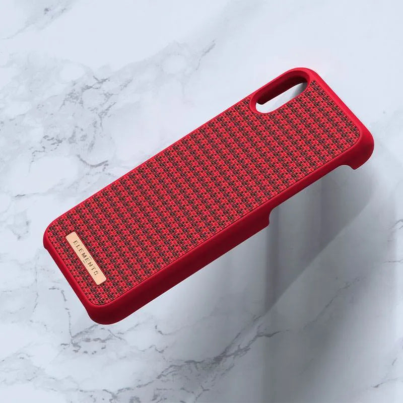 Nordic Elements Saeson Idun – dėklas iPhone Xs / X telefonui (raudonas)