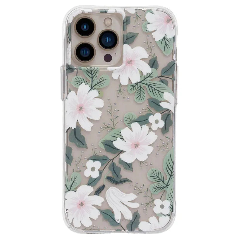 Rifle Paper Clear – dėklas, skirtas iPhone 13 Pro (Willow)