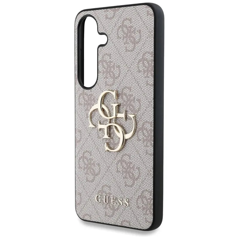 Guess Big 4G Logo Classic Logo – dėklas Samsung Galaxy S25 (rožinis)