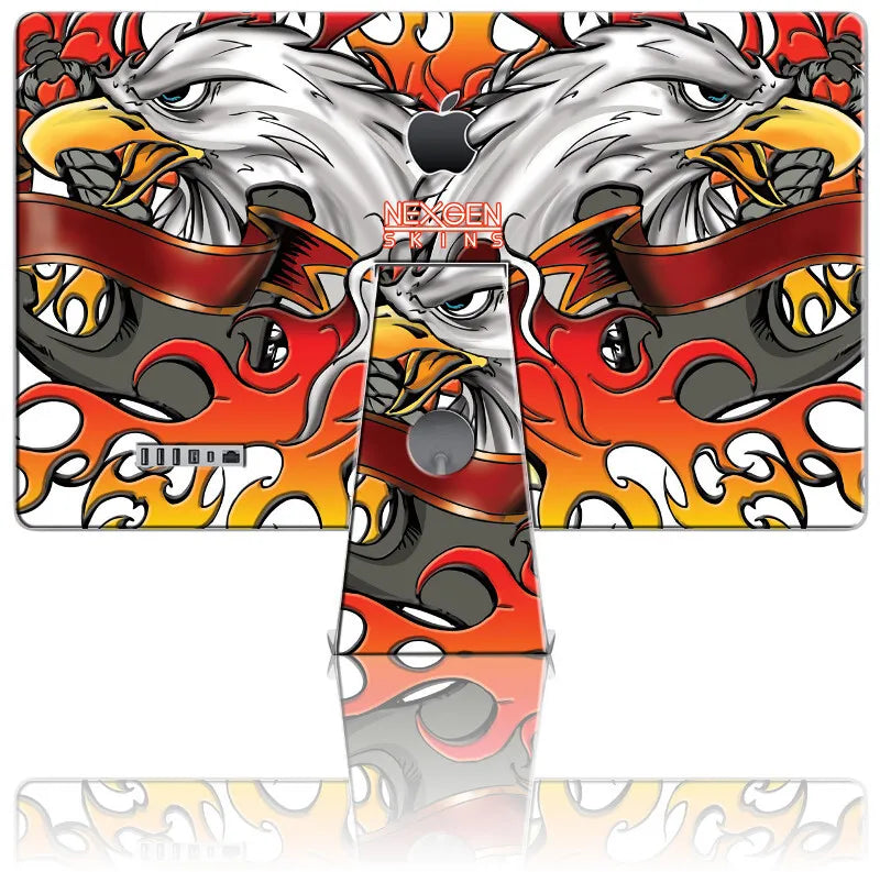 Nexgen lipdukai su 3D efektu iMac 27" (Iron Eagle 3D)