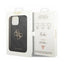 Guess 4G Big Metal Logo dėklas iPhone 15 Pro telefonui (pilkas)