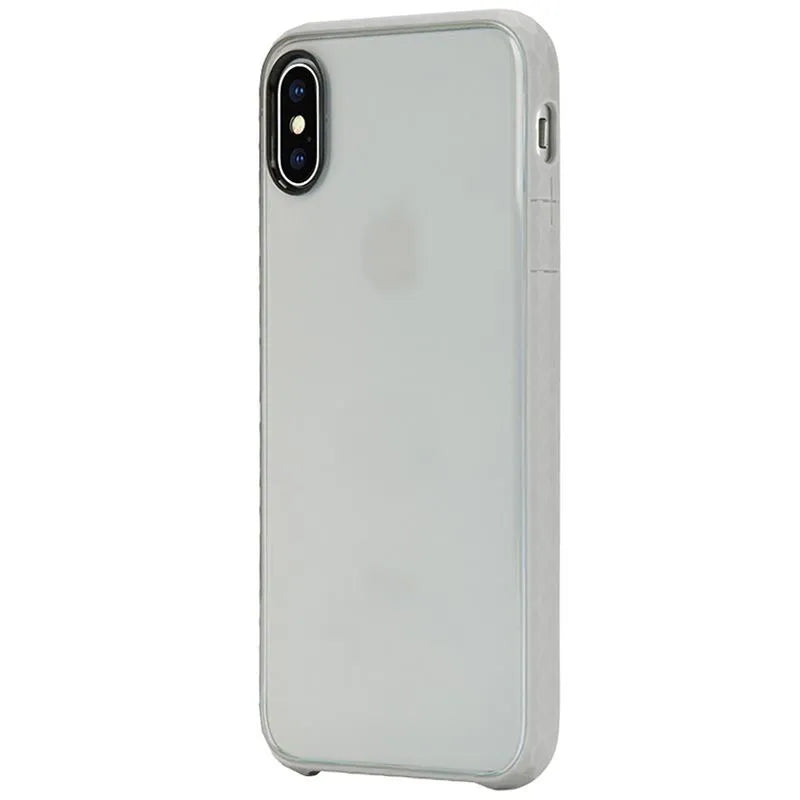 Incase Pop Case dėklas, skirtas iPhone X (skaidrus/pilkas)