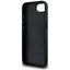 Guess Grained Big 4G Logo Small Classic Logo – dėklas iPhone 16e (juodas)