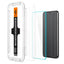 Spigen Glas.TR EZ Fit 2-Pack - Grūdintas stiklas Samsung Galaxy S23, 2 vnt. (skaidrus)