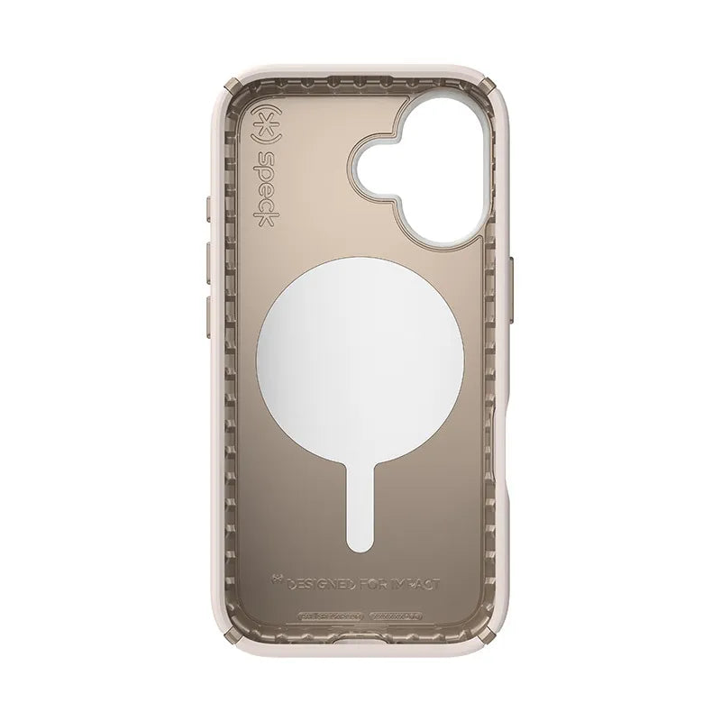 Speck Presidio2 Pro ClickLock & MagSafe - iPhone 16 dėklas (Bleached Bone / Heirloom Gold / Hazel Brown)