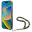 Guess IML Glitter With Pearl Strap MagSafe – dėklas iPhone 16 Pro Max (žalias)