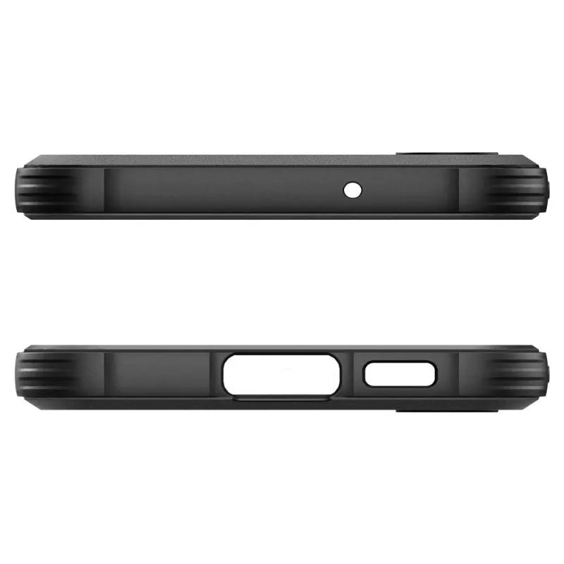 Spigen Rugged Armor – dėklas Samsung Galaxy S23 (Matte Black)