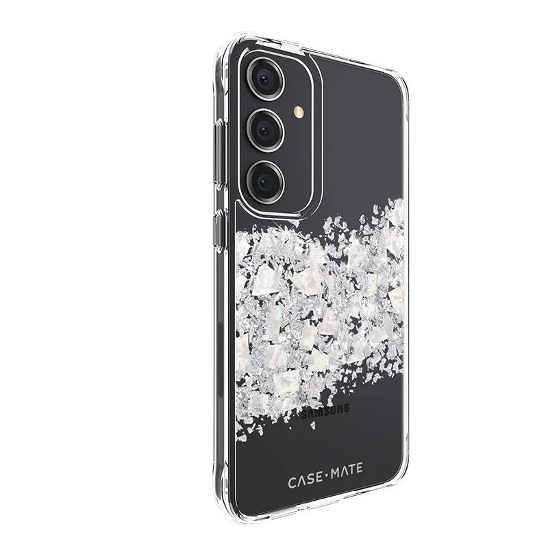 Case-Mate Karat – Samsung Galaxy S24+ dėklas, dekoruotas perlamutru (A Touch of Pearl)