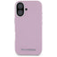 Karl Lagerfeld Saffiano Full Wrapped Elongated Metal Logo MagSafe - dėklas iPhone 16 (rožinis)