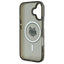 Karl Lagerfeld IML Metal Choupette Head MagSafe – dėklas, skirtas iPhone 16 Plus (juodas)