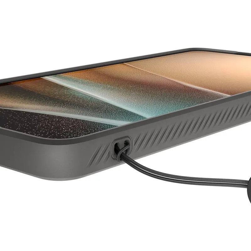 Spigen Liquid Air Mag MagSafe – dėklas, skirtas Samsung Galaxy S26 Ultra (Marble Gray)