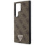 Guess 4G Triangle Strass – dėklas Samsung Galaxy S24 Ultra (ruda)