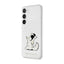 Karl Lagerfeld Choupette Fun – dėklas Samsung Galaxy S23+ (skaidrus)
