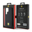 Ferrari Carbon Stitched Bottom – dėklas Samsung Galaxy S24 Ultra (juodas)
