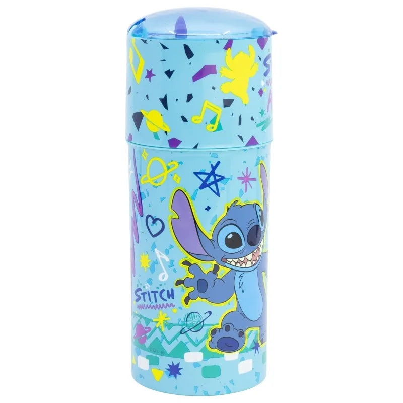 Disney Stitch – Ecozen 350 ml gertuvė su snapeliu iš Stitch & Angel kolekcijos