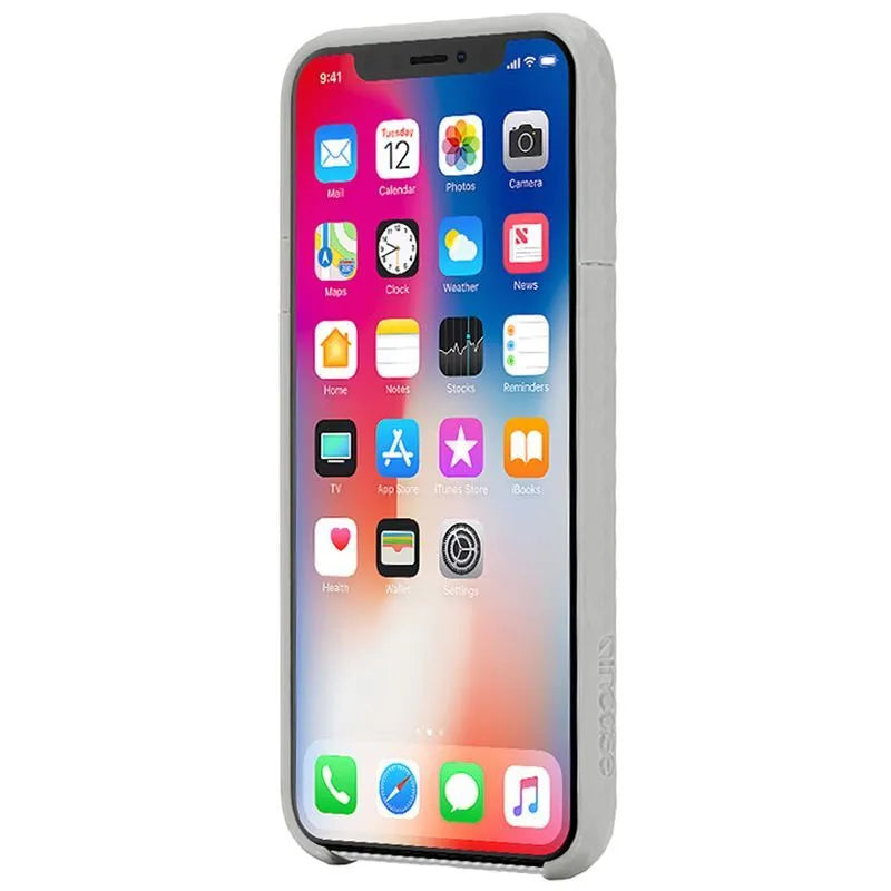 Incase Pop Case dėklas, skirtas iPhone X (skaidrus/pilkas)