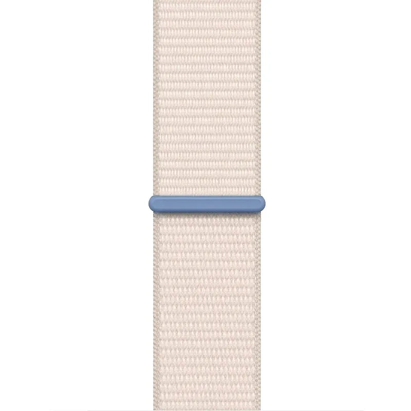 Crong Nylon – sportinis dirželis Apple Watch 38/40/41/42 mm (kreminė)