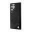 BMW Signature Leather Crossing Lines Pattern – dėklas Samsung Galaxy S24 Ultra (juodas)