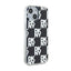 DKNY IML Checkered Mono Pattern – dėklas iPhone 15 Plus / 14 Plus (juodas)