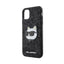 Karl Lagerfeld NFT Glitter Choupette Patch – dėklas iPhone 11 (juodas)
