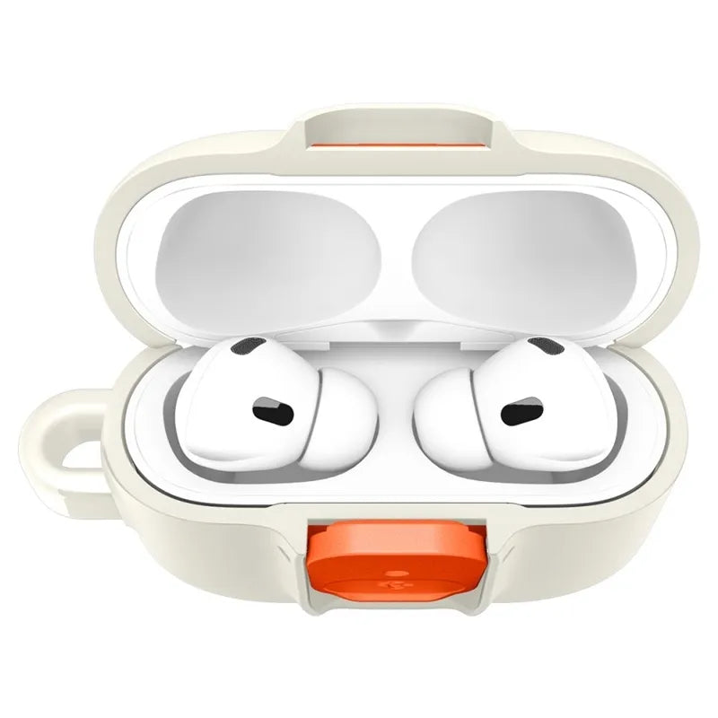 Spigen Nano Pop – dėklas Apple AirPods Pro 3 (oranžinė-smėlio spalvos)
