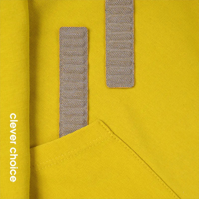Crong Melange – magnetinis dirželis Apple Watch 38/40/41/42 mm (geltonas melansas)