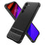 Spigen Rugged Armor – dėklas Samsung Galaxy S23 (Matte Black)