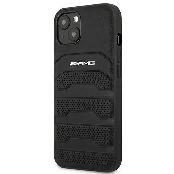 AMG „Debossed Lines“ – dėklas „iPhone 14 Plus“ (juodas)
