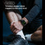 Spigen Rugged Armor Pro – dirželis su dėklu, skirtas „Apple Watch 12“ (46 mm), matinė juoda