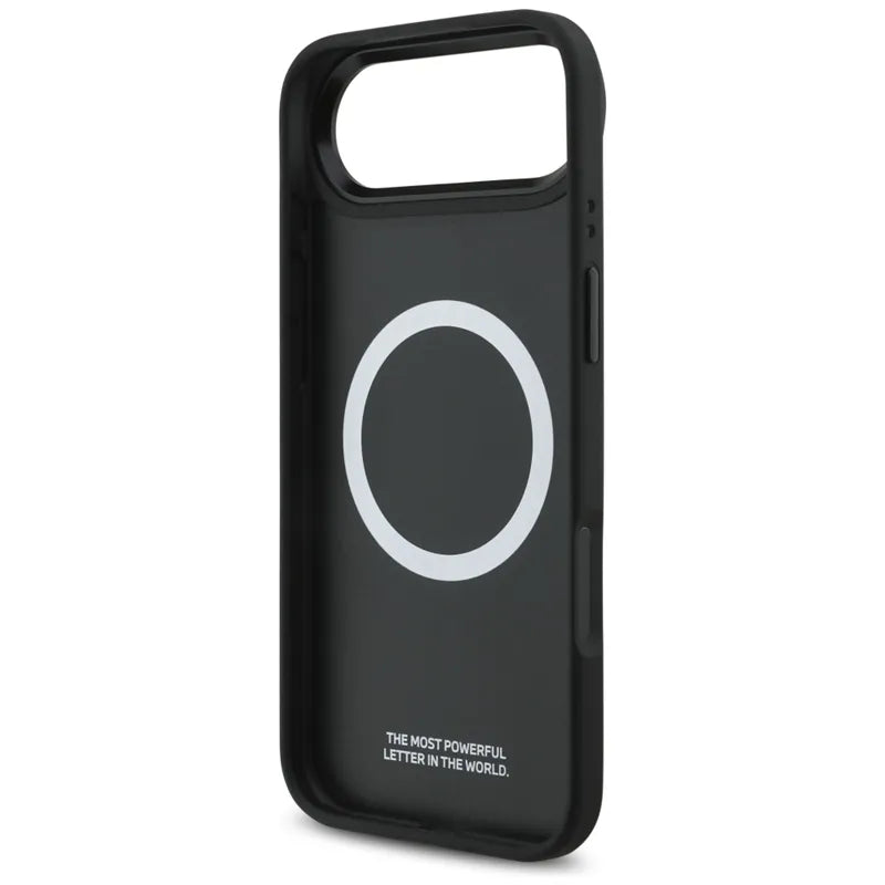 BMW M Quilted Logo MagSafe – iPhone Air dėklas (juodas)