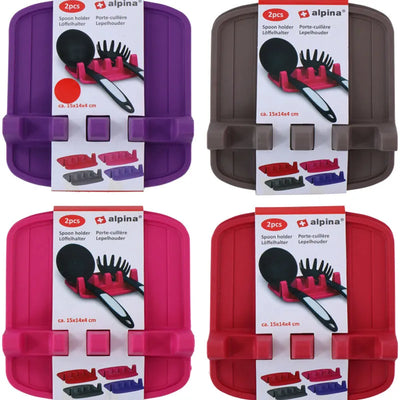 Alpina – šaukštų / įrankių laikiklis 2 vnt. (violetinis)