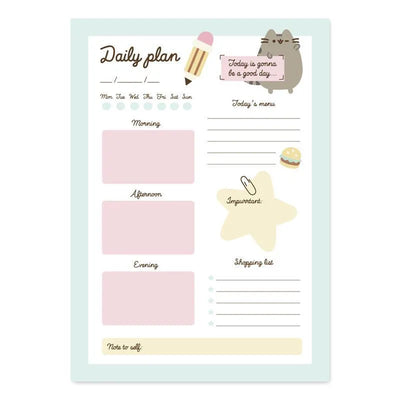 Pusheen – kasdienis planuotojas iš „Foodie“ kolekcijos, 54 puslapiai