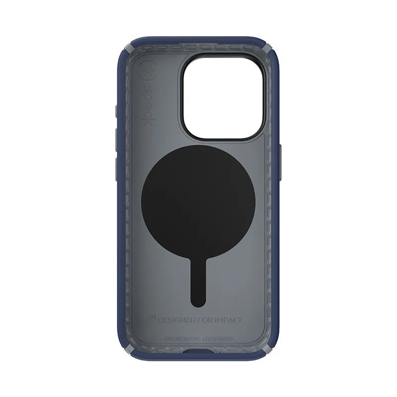 Speck Presidio2 Pro MagSafe – dėklas iPhone 15 Pro (Coastal Blue / Dust Gray / White)
