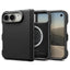 Spigen Tough Armor Mag MagSafe – iPhone Duo dėklas (juodas)