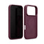 Crong Hybrid Matte Magnetic – MagSafe dėklas, skirtas iPhone 17 Pro (bordo)