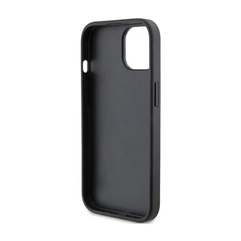Karl Lagerfeld Quilted K Pattern – dėklas „iPhone 15 Plus“ (juodas)