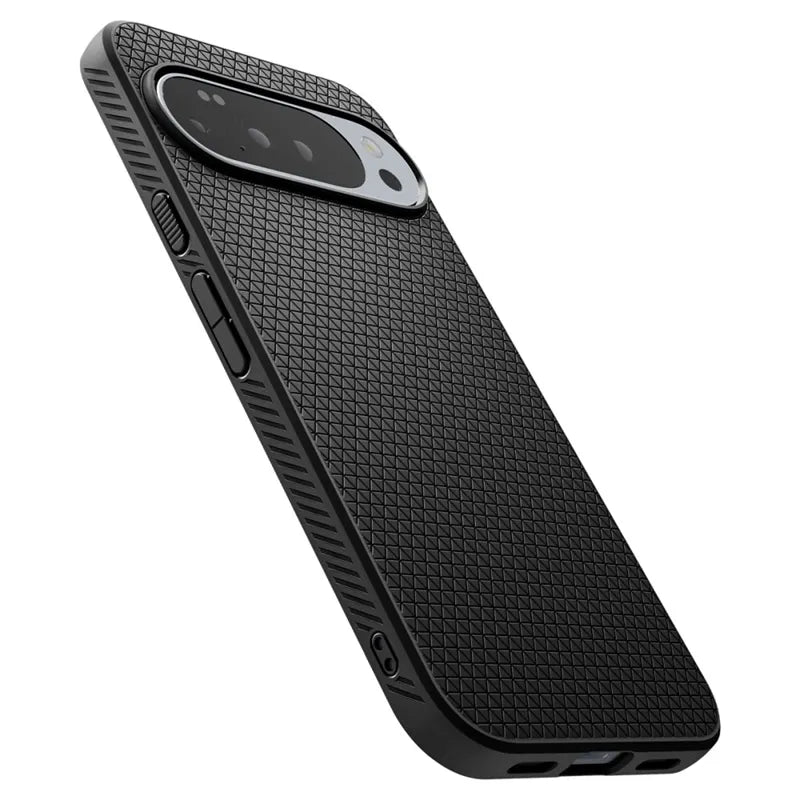 Spigen Liquid Air – dėklas skirtas Google Pixel 10 Pro XL (matinė juoda)