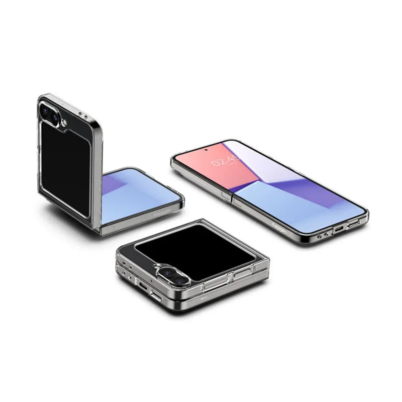 Spigen Airskin - Dėklas Samsung Galaxy Z Flip 6 / 7 FE (skaidrus)