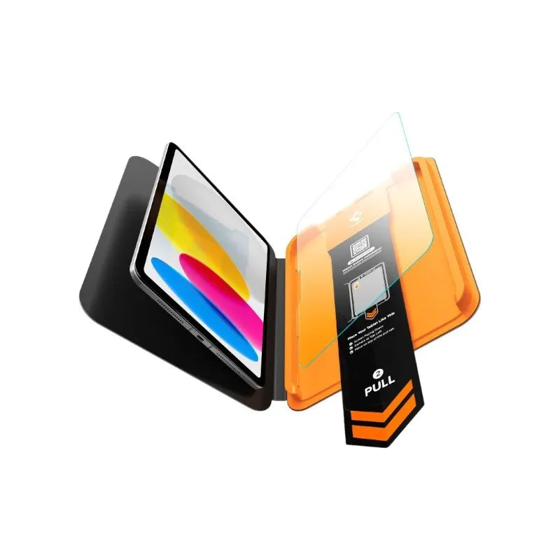 Spigen ALM Glas.tR T – Grūdintas stiklas, skirtas Apple iPad 11" (2025) / iPad 10.9" (2022) (Skaidrus)