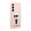 Karl Lagerfeld Silicone NFT Ikonik – dėklas, skirtas Samsung Galaxy S23+ (rožinis)