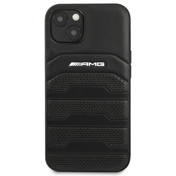 AMG „Debossed Lines“ – dėklas „iPhone 14 Plus“ (juodas)